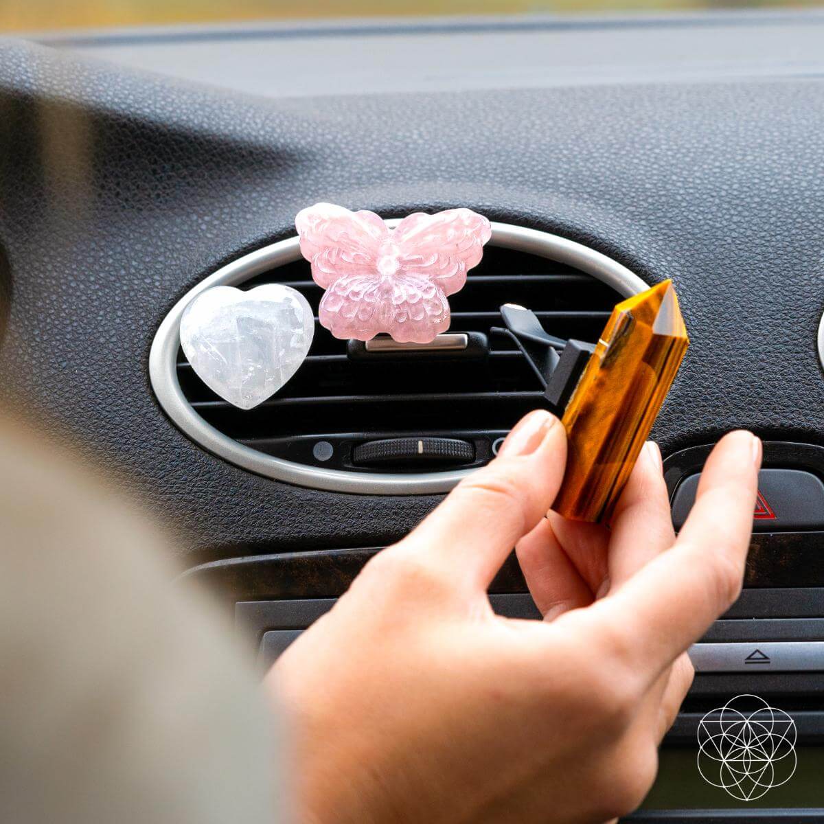 Healing Crystal Butterfly Car Set | Conscious Items