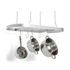 Heavy Duty Carbon Steel Ceiling Mount Pot Rack With Hooks by HomePacific