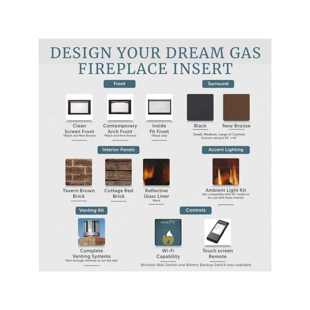 High-Performance Direct-Vent Gas-Insert IntelliFire Touch Edition | SAKSBY Wholesale