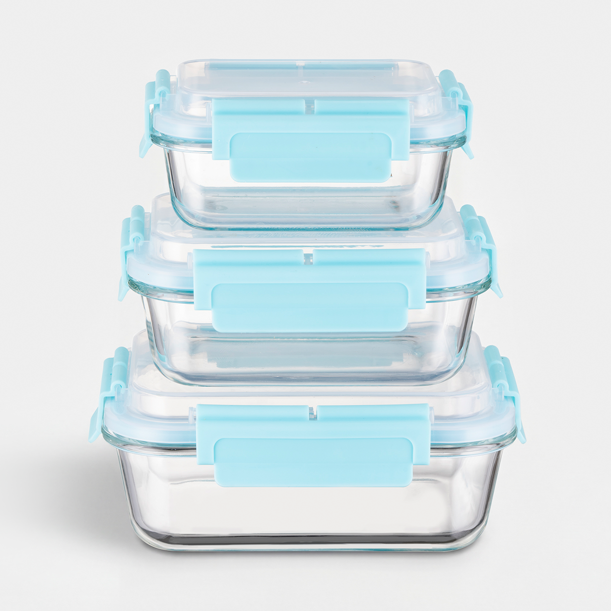 High Top Lid Rectangle Containers