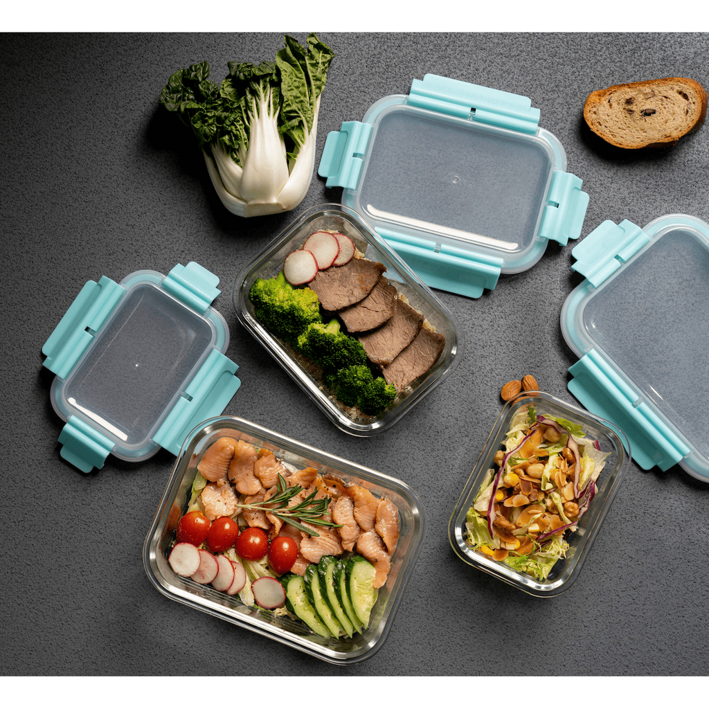 High Top Lid Rectangle Containers