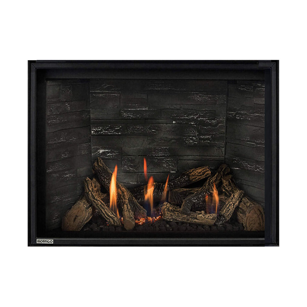 HyperEfficientDirectVentThermal GasFireplace FullLoad With Battery Backup | SAKSBY