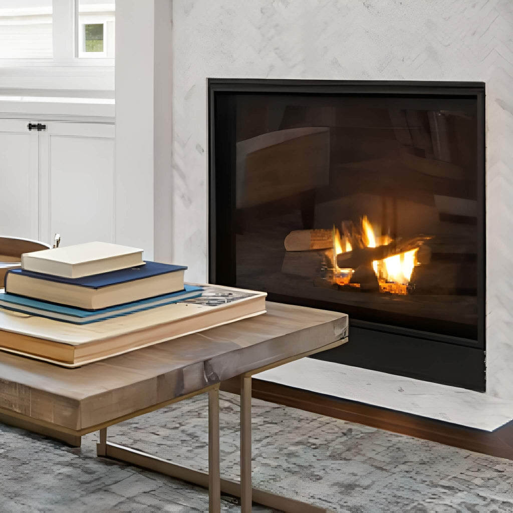 HyperEfficientDirectVentThermal GasFireplace FullLoad With Battery Backup | SAKSBY