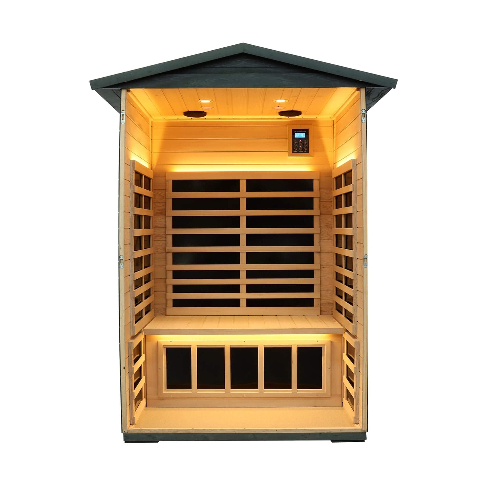 Hyperthermally-Engineered Carbonized Walnut Far-Infrared Sauna | SAKSBY WHOLESALE