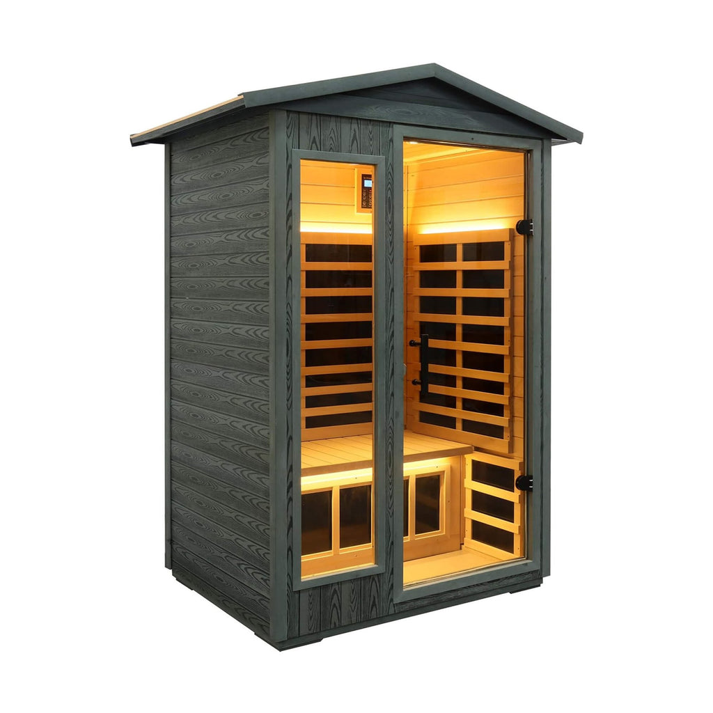 Hyperthermally-Engineered Carbonized Walnut Far-Infrared Sauna | SAKSBY WHOLESALE