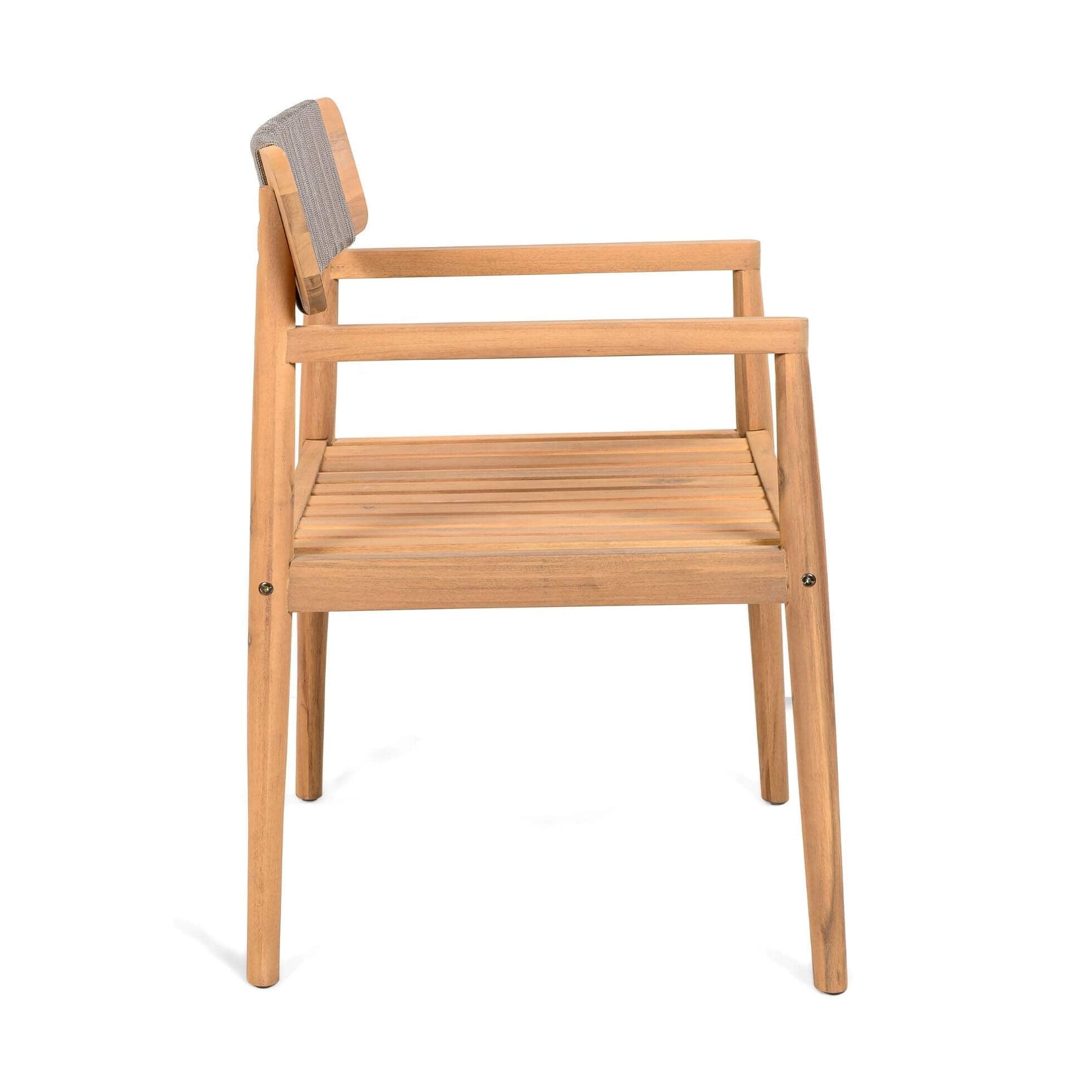 IndestructiblyWeatherproof PolyurethaneCoated AcaciaWood OutdoorDiningSet PremiumGrade PatioFurniture | SAKSBY