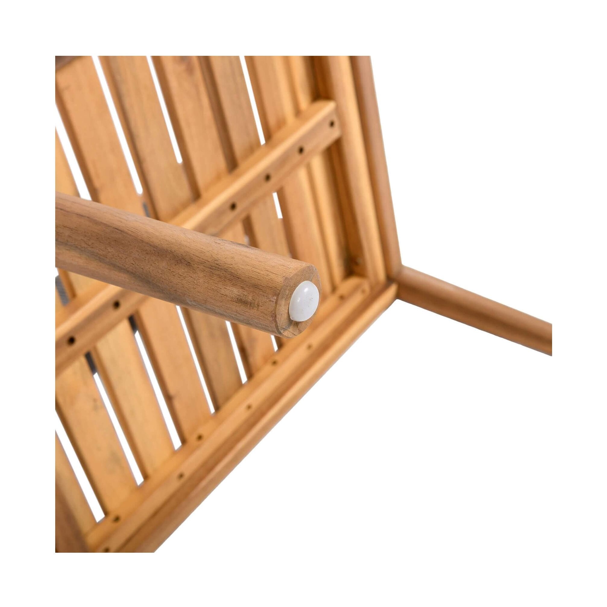 IndestructiblyWeatherproof PolyurethaneCoated AcaciaWood OutdoorDiningSet PremiumGrade PatioFurniture | SAKSBY