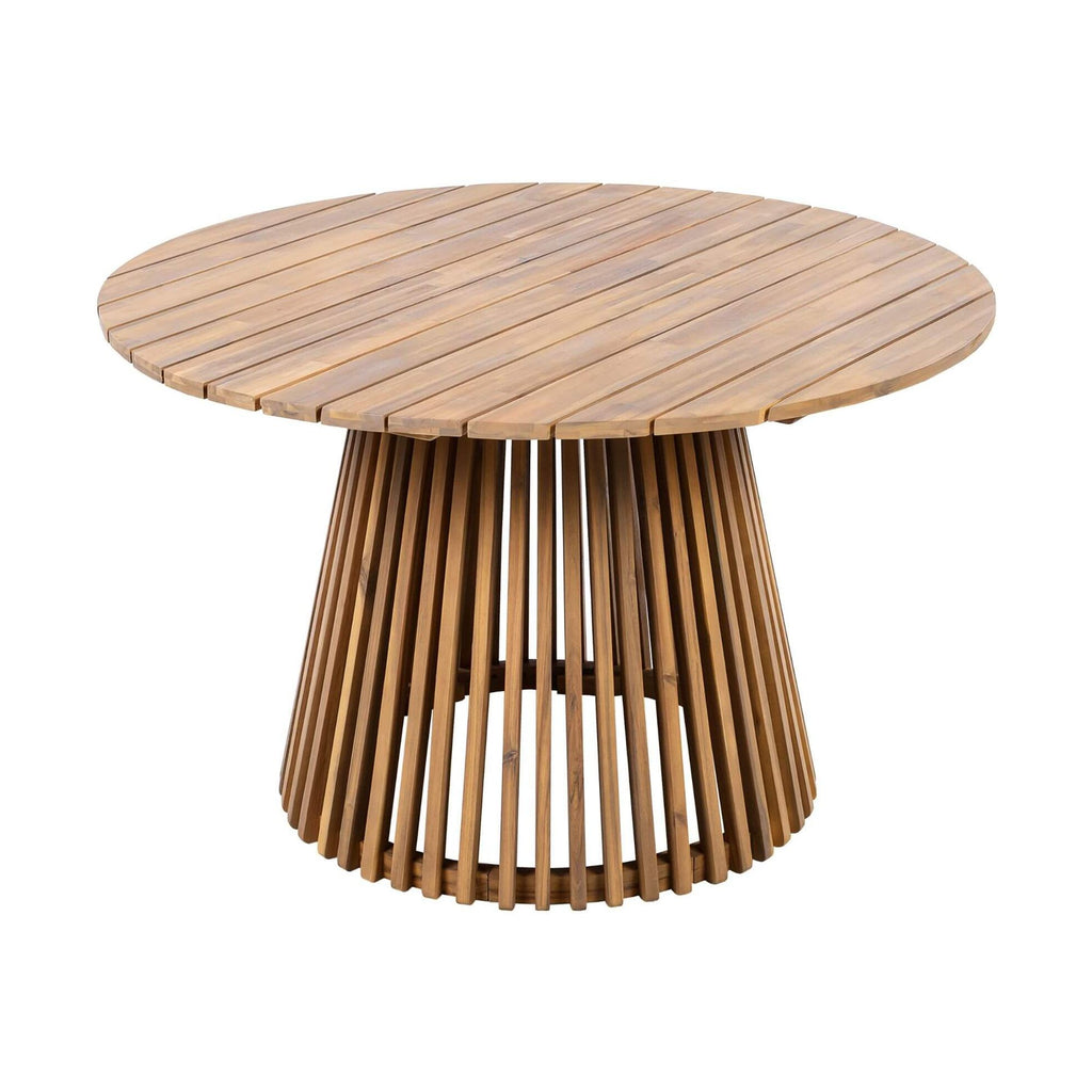 IndestructiblyWeatherproof PolyurethaneCoated AcaciaWood OutdoorDiningSet PremiumGrade PatioFurniture | SAKSBY