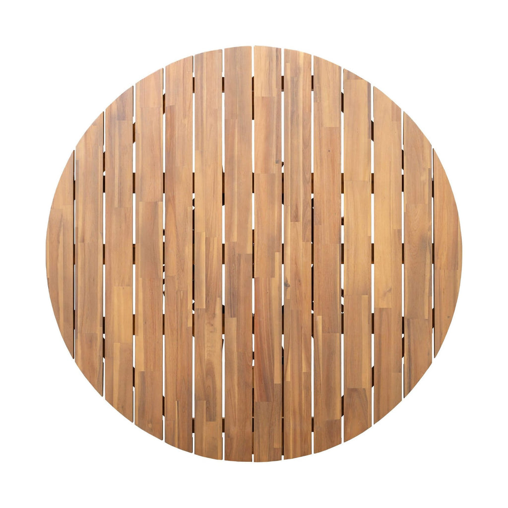IndestructiblyWeatherproof PolyurethaneCoated AcaciaWood OutdoorDiningSet PremiumGrade PatioFurniture | SAKSBY