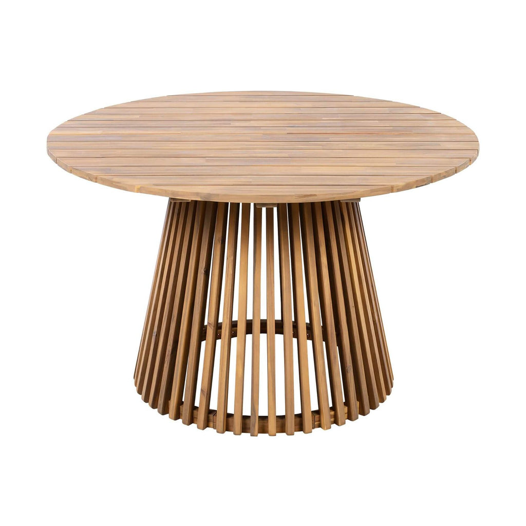 IndestructiblyWeatherproof PolyurethaneCoated AcaciaWood OutdoorDiningSet PremiumGrade PatioFurniture | SAKSBY
