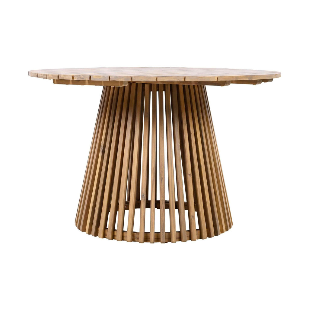 IndestructiblyWeatherproof PolyurethaneCoated AcaciaWood OutdoorDiningSet PremiumGrade PatioFurniture | SAKSBY