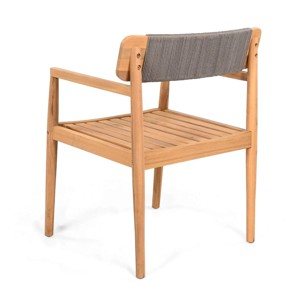 IndestructiblyWeatherproof PolyurethaneCoated AcaciaWood OutdoorDiningSet PremiumGrade PatioFurniture | SAKSBY