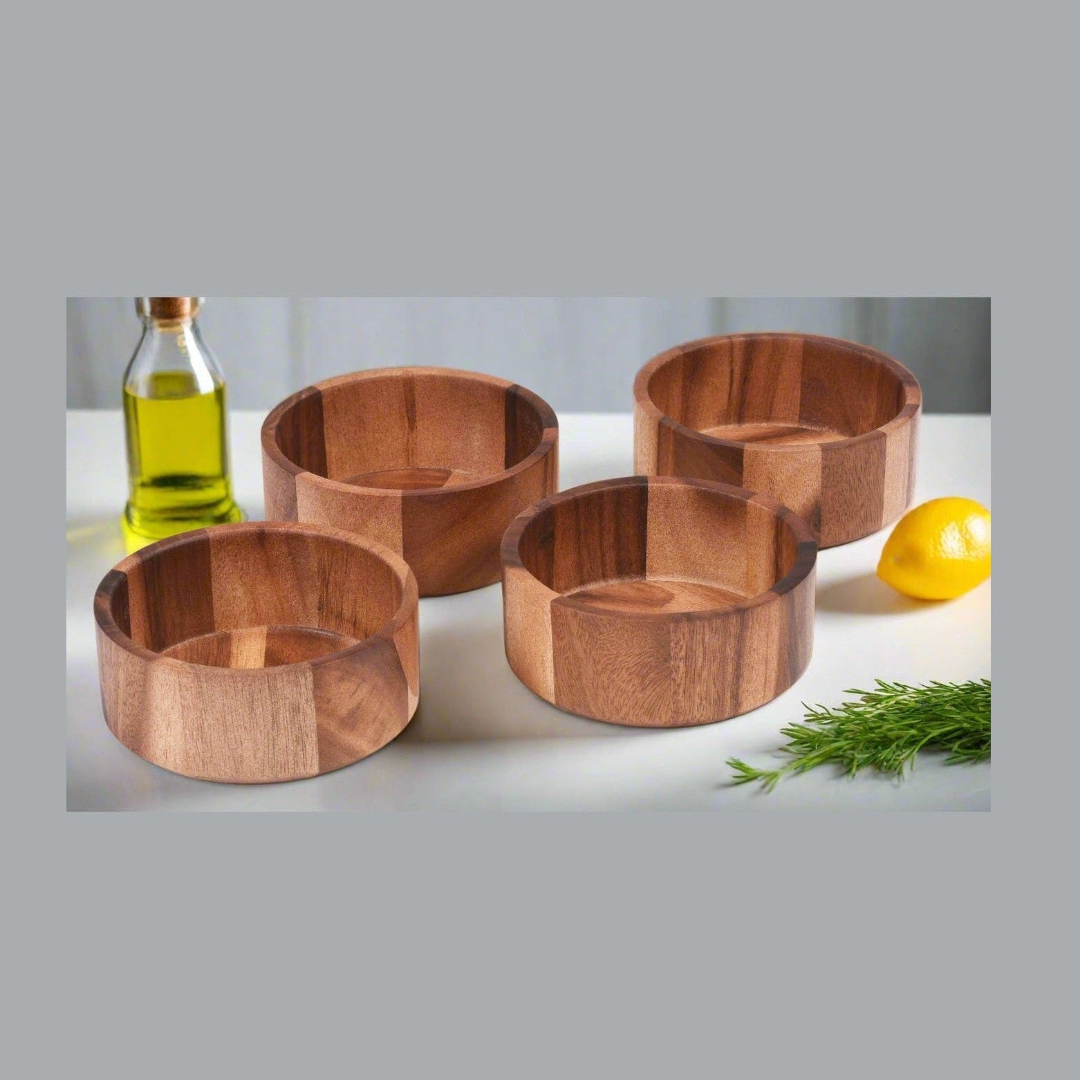 Individual Salad Bowl x 4- 327A4