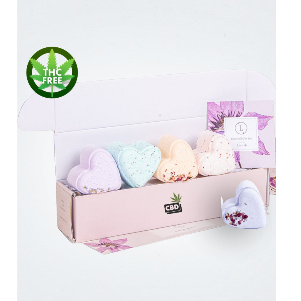 Indulgent Handcrafted CBD Lavender Bath Bombs | DC-Lizush