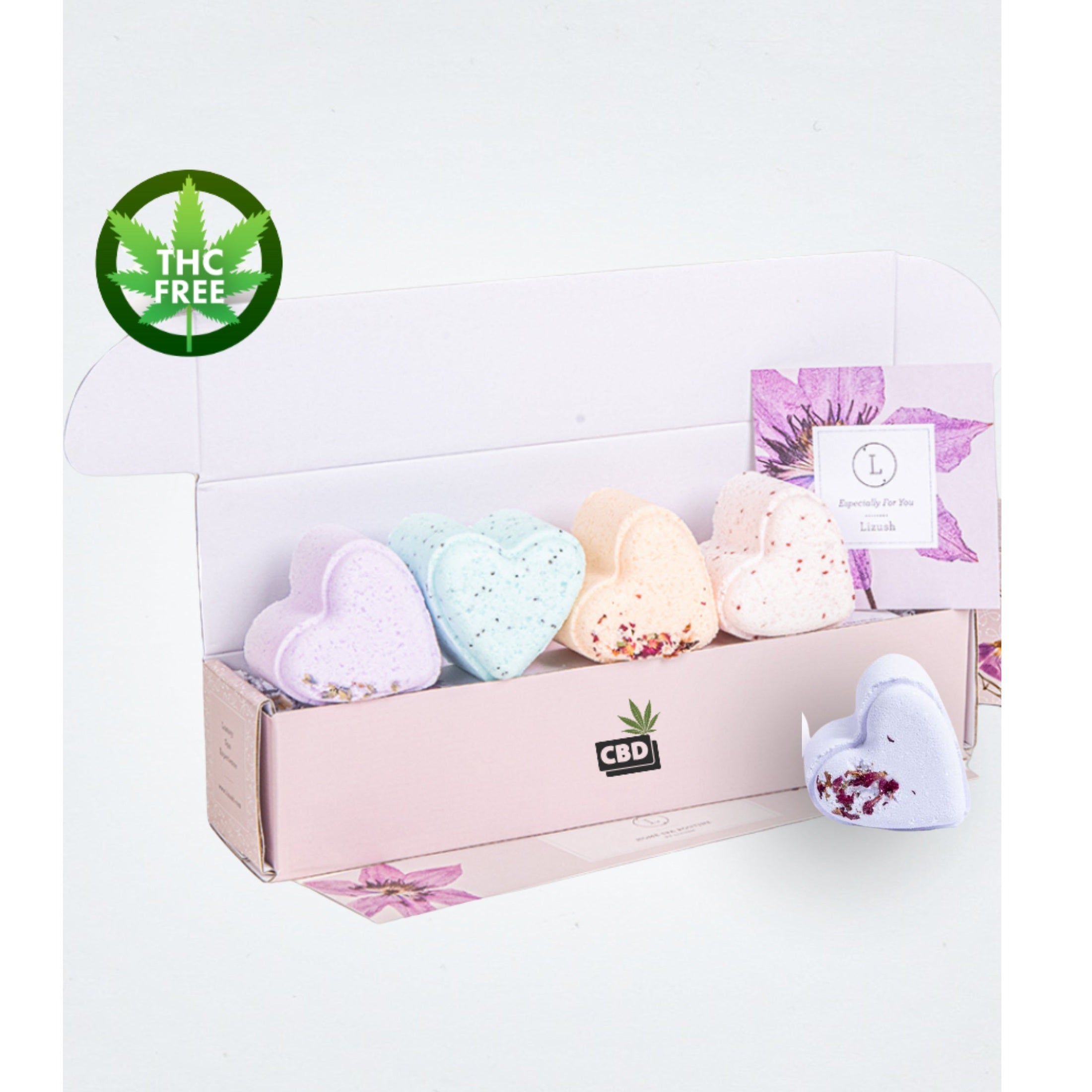 Indulgent Handcrafted CBD Lavender Bath Bombs | DC-Lizush