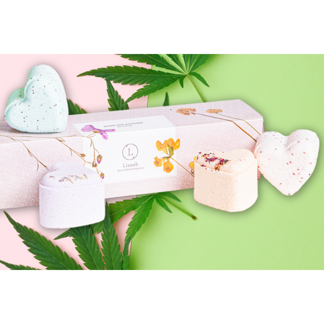 Indulgent Handcrafted CBD Lavender Bath Bombs | DC-Lizush