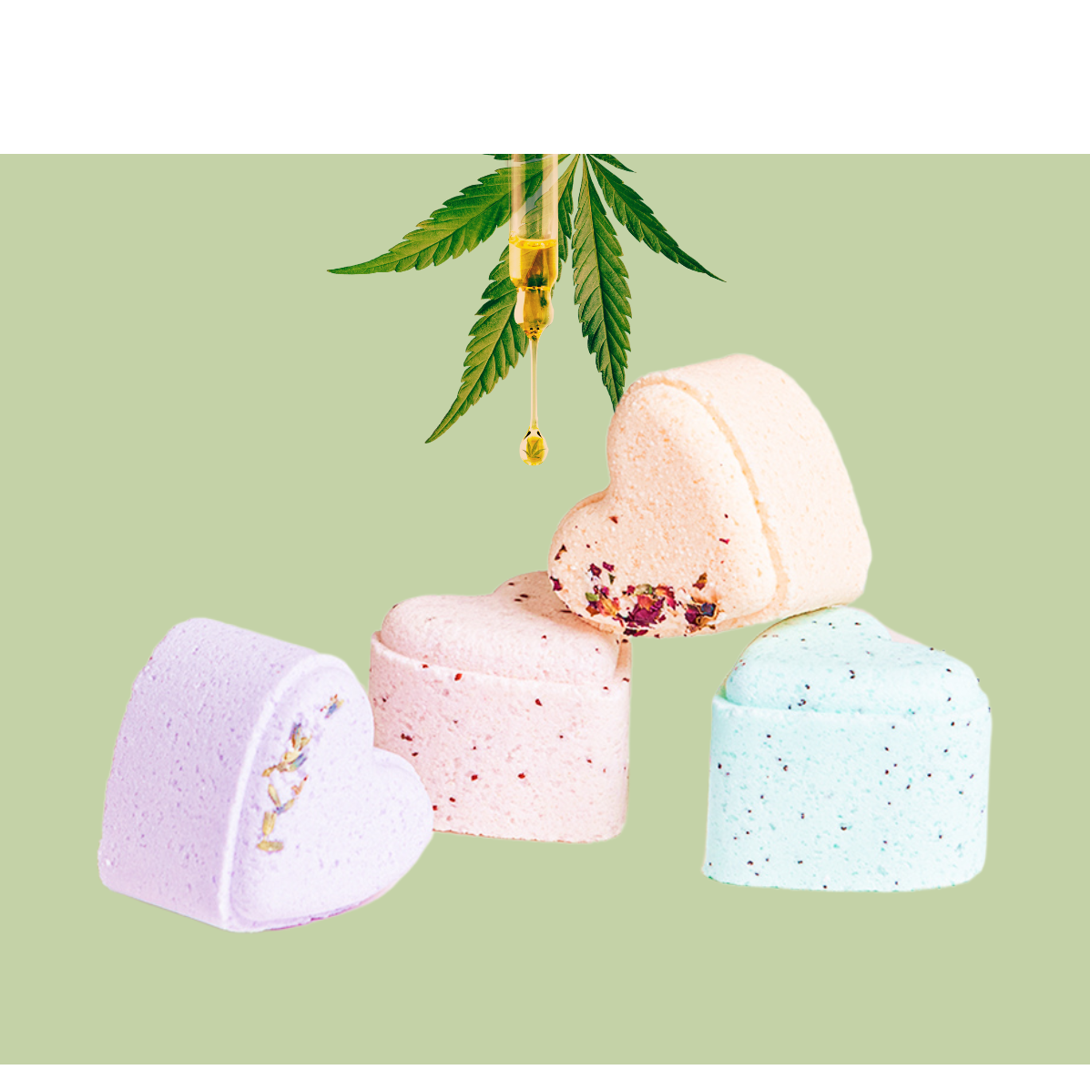 Indulgent Handcrafted CBD Lavender Bath Bombs | DC-Lizush