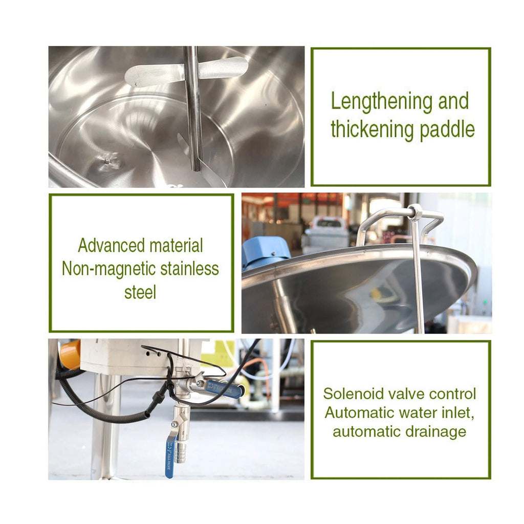 Industrial-Grade 6000W Stainless High-Capacity Pasteurizer Milk | SAKSBY WHOLESALE