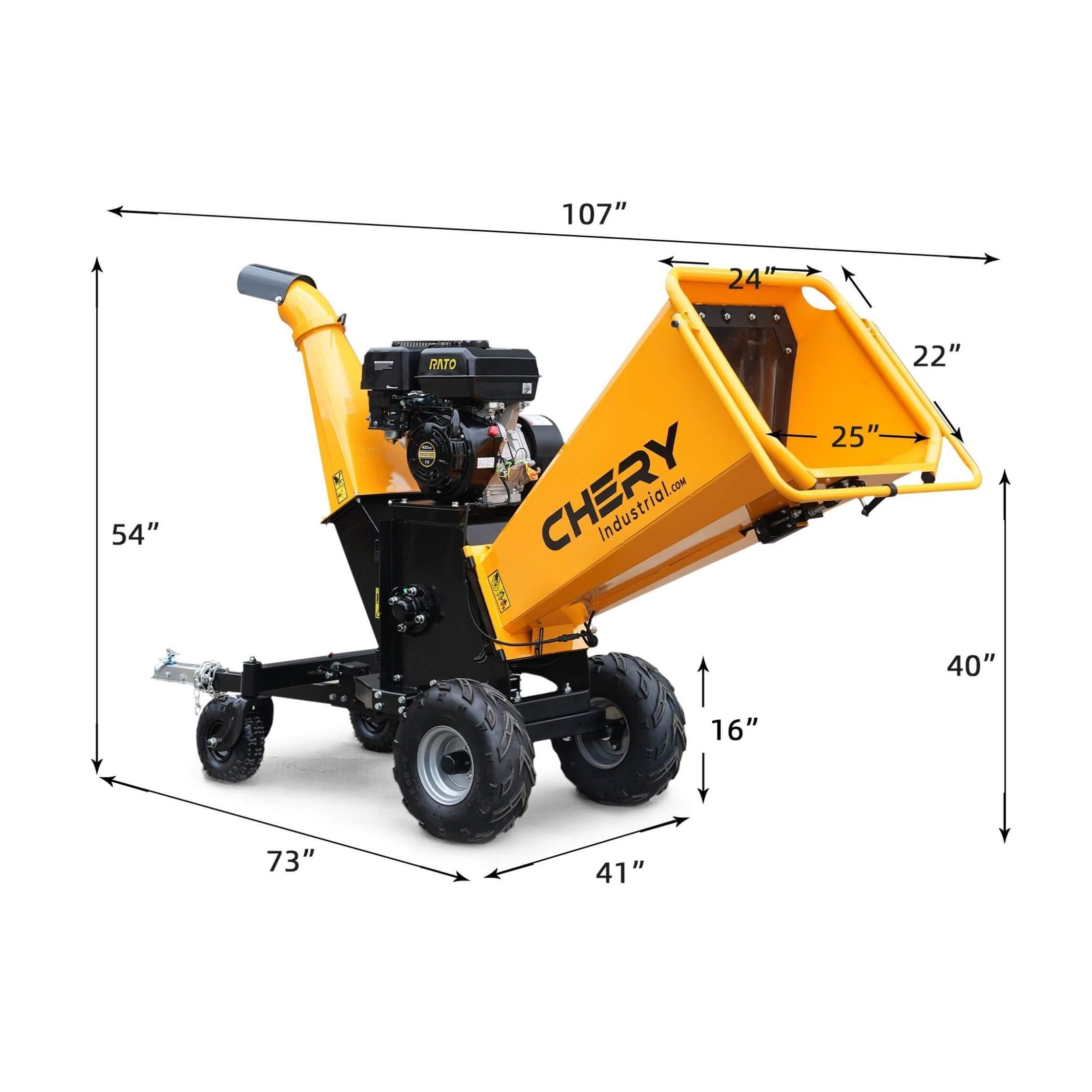 Industrial-Grade-Engineered-Tow-Ready-Heavy-Duty-Wood-Chipper-Mulcher-Commercial-Grade | Saksby