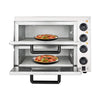 Industrial-Grade Extreme-Heavy-Duty Electric Double-Deck Pizza Oven | Saksby Wholesale