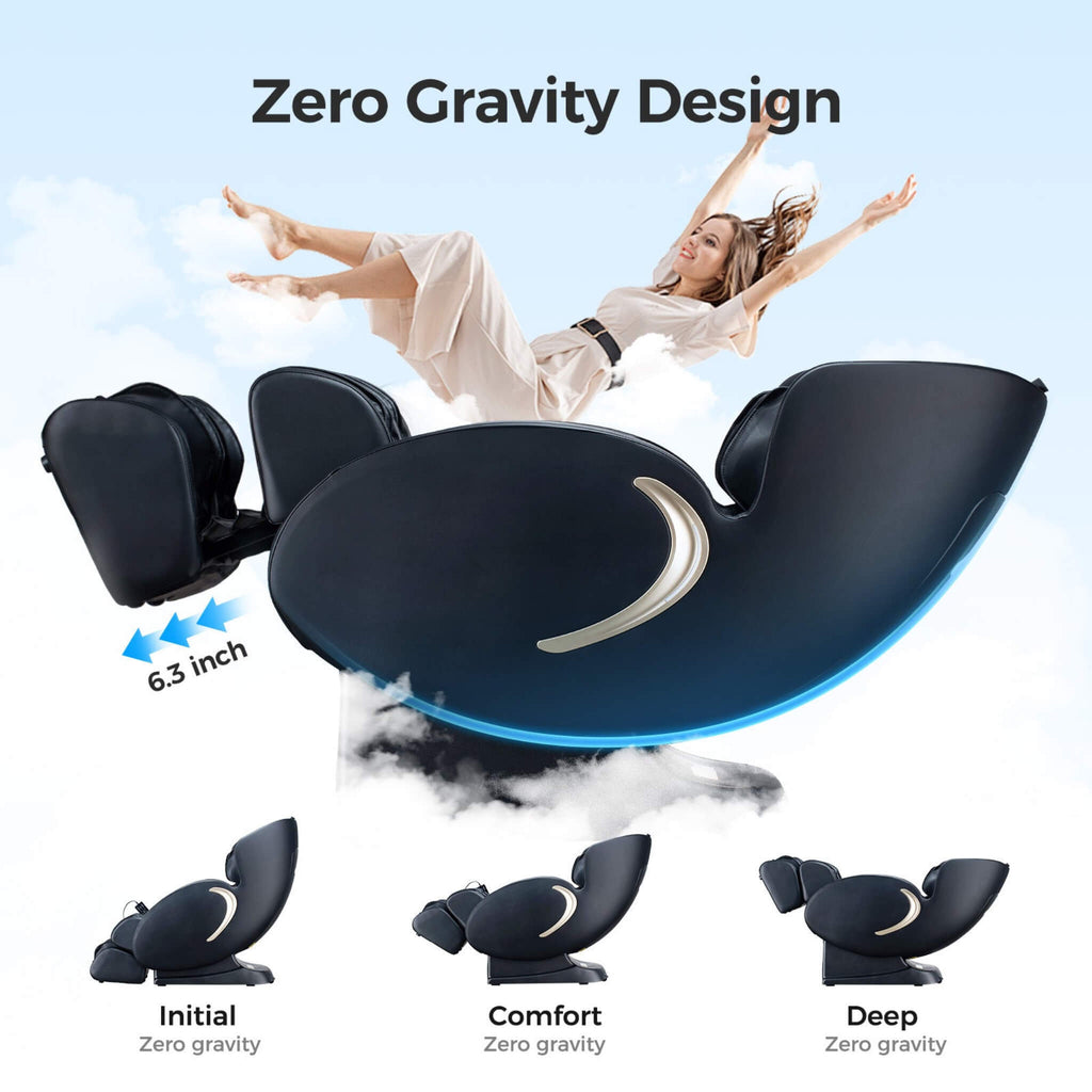Industrial-Grade Hyper-Comfort Zero-Gravity Shiatsu Recliner Full-Body | SAKSBY WHOLESALE