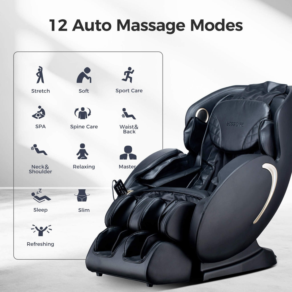 Industrial-Grade Hyper-Comfort Zero-Gravity Shiatsu Recliner Full-Body | SAKSBY WHOLESALE