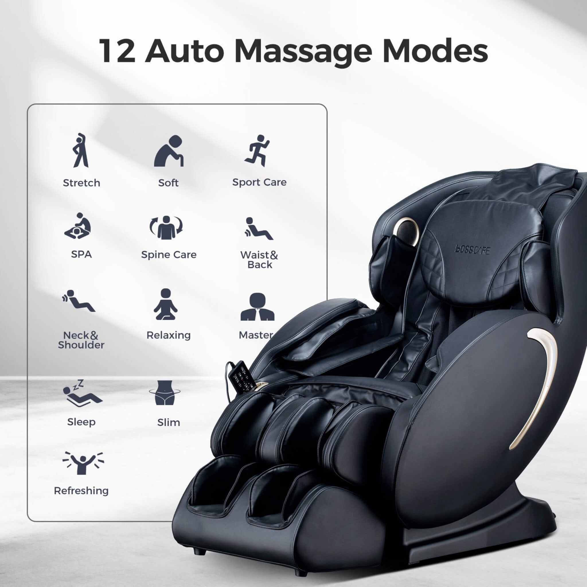 Industrial-Grade Hyper-Comfort Zero-Gravity Shiatsu Recliner Full-Body | SAKSBY WHOLESALE