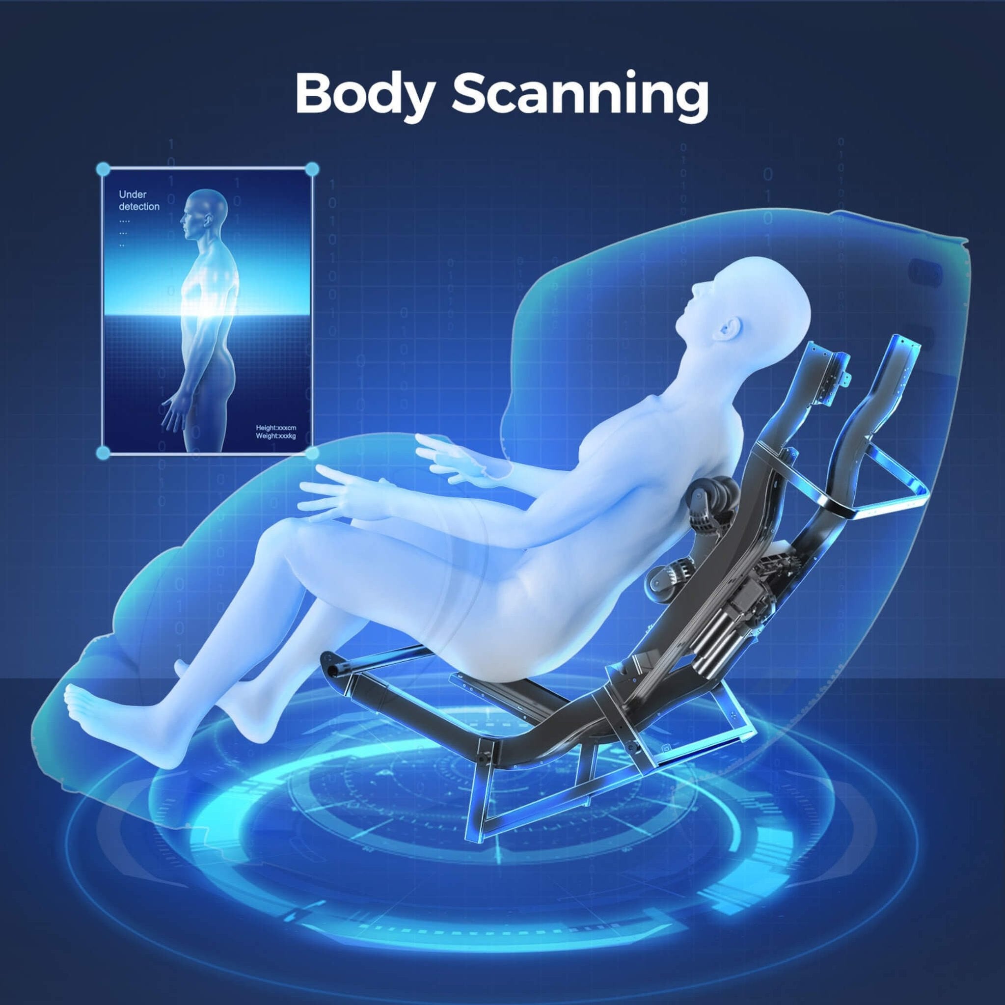 Industrial-Grade Hyper-Comfort Zero-Gravity Shiatsu Recliner Full-Body | SAKSBY WHOLESALE