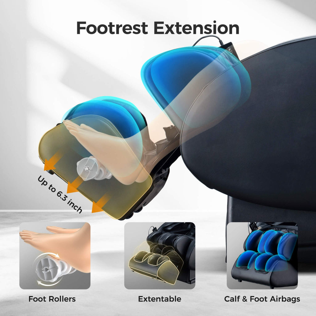Industrial-Grade Hyper-Comfort Zero-Gravity Shiatsu Recliner Full-Body | SAKSBY WHOLESALE