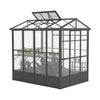 [06X08FT] Heavy-Duty Outdoor Polycarbonate Greenhouse With Fully Automatic Temperature Control Vent (SAK51892) by SAKSBY WHOLESALE