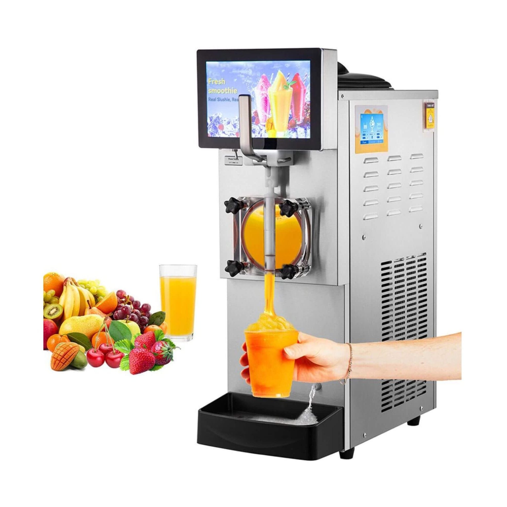 Industrial Grade Stainless Steel Commercial Frozen Margarita Machine | SAKSBY WHOLESALE