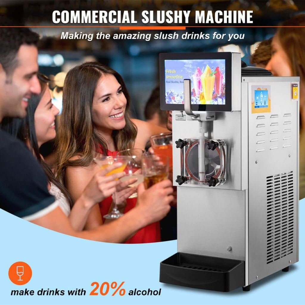 Industrial Grade Stainless Steel Commercial Frozen Margarita Machine | SAKSBY WHOLESALE
