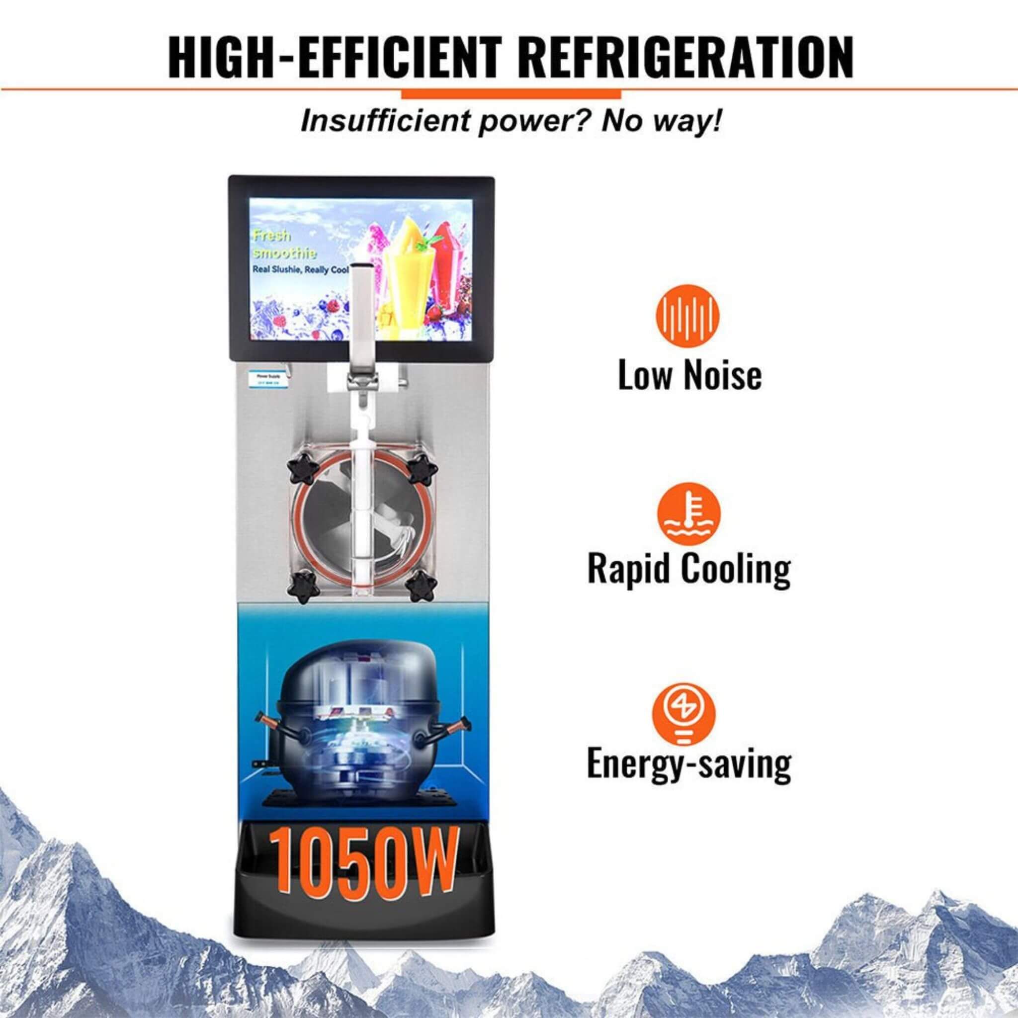 Industrial Grade Stainless Steel Commercial Frozen Margarita Machine | SAKSBY WHOLESALE