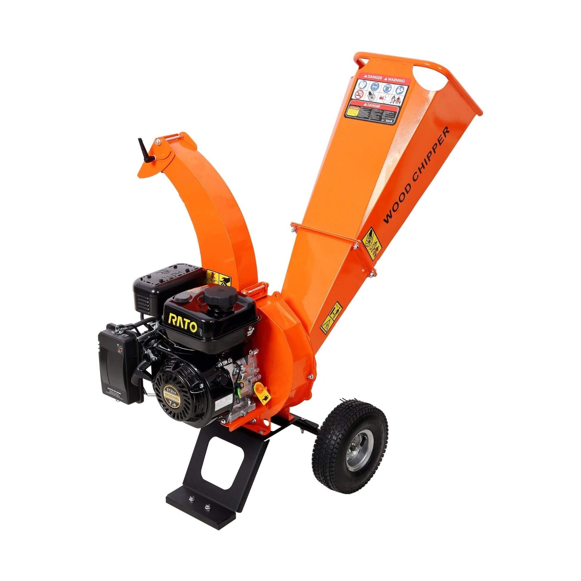 Industrial-Grade Ultra-Durable Gas-Powered Wood Chipper Mulcher | SAKSBY WHOLESALE