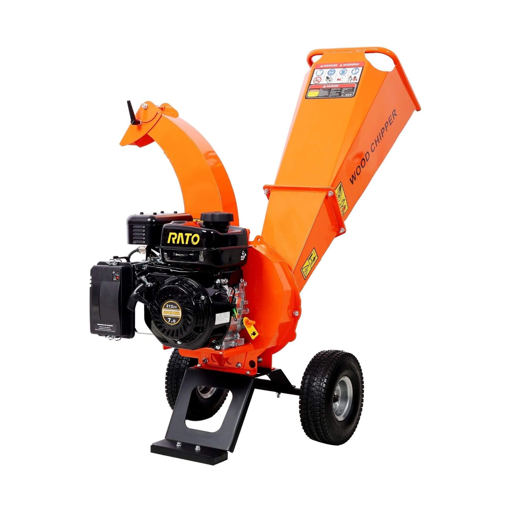 Industrial-Grade Ultra-Durable Gas-Powered Wood Chipper Mulcher | SAKSBY WHOLESALE