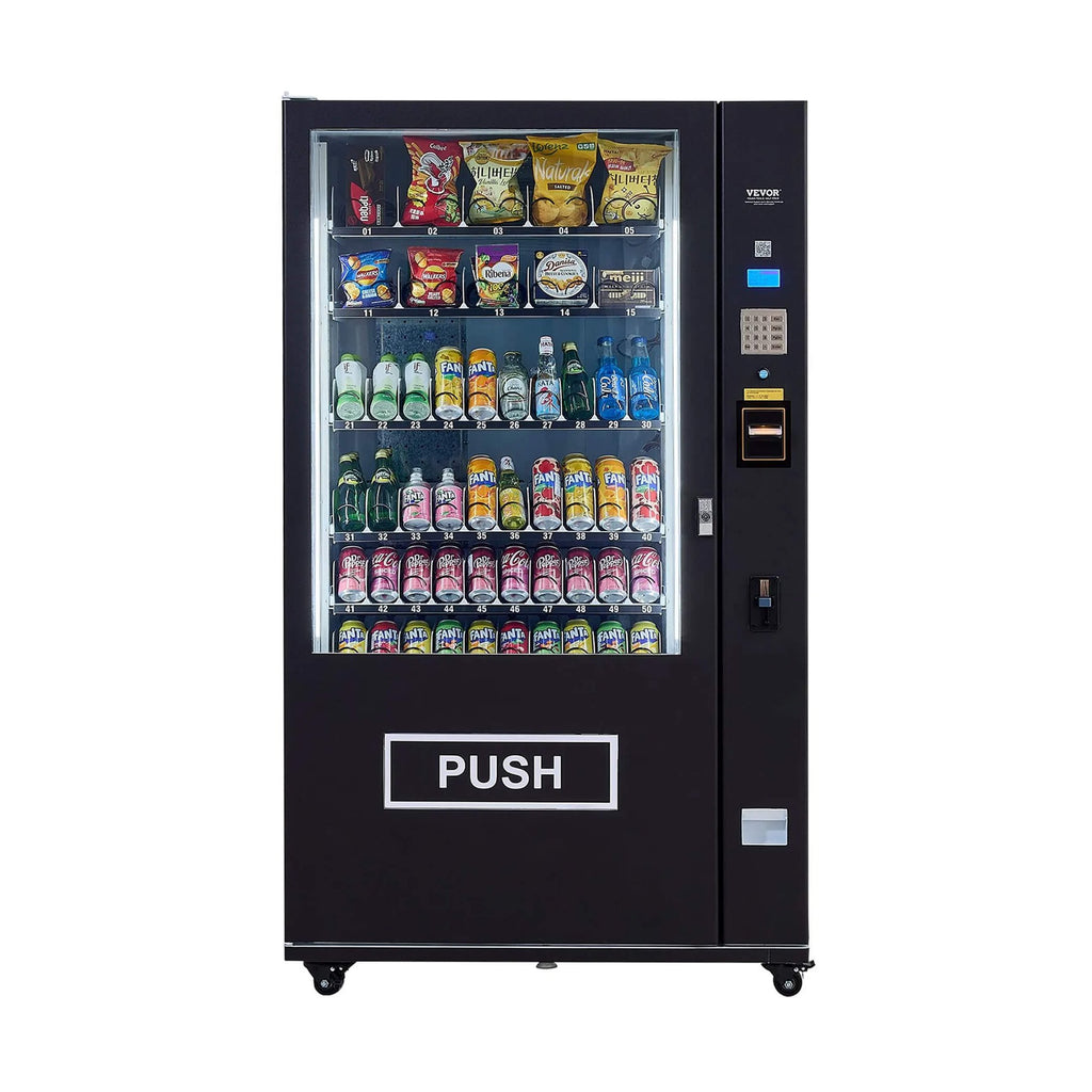 Premium 60-Slot Combo Vending Machine With ICT Bill And Coin Acceptor (SAK31842) by SAKSBY WHOLESALE