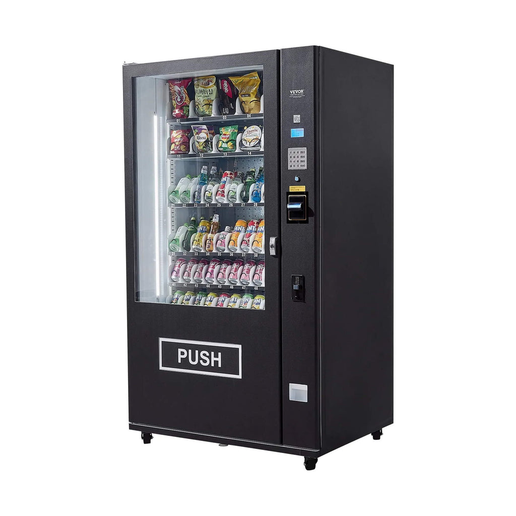 Premium 60-Slot Combo Vending Machine With ICT Bill And Coin Acceptor (SAK31842) by SAKSBY WHOLESALE