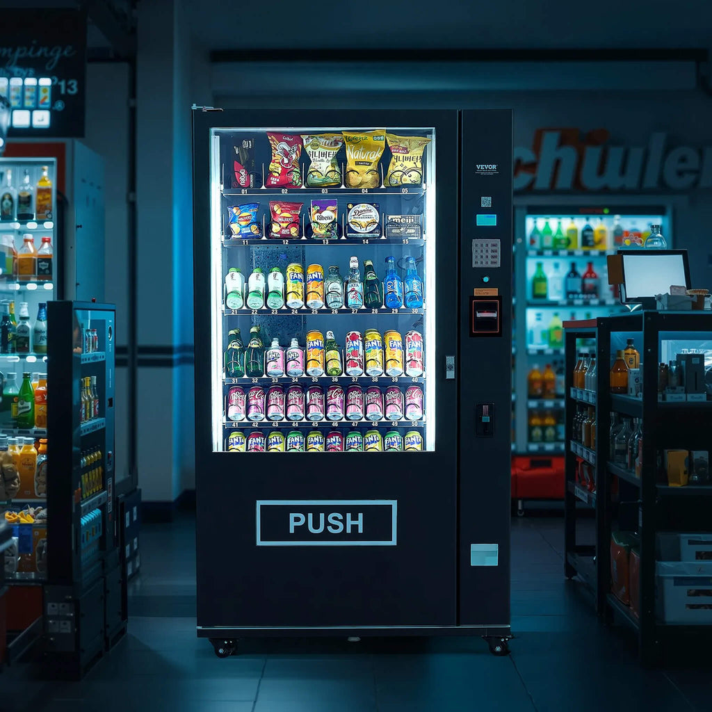 Premium 60-Slot Combo Vending Machine With ICT Bill And Coin Acceptor (SAK31842) by SAKSBY WHOLESALE