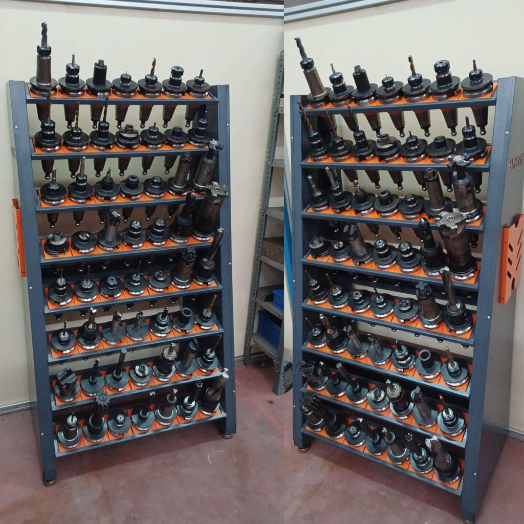 Industrial-Grade Ultra-Precision CNC Tooling Rack-Storage System | SAKSBY WHOLESALE