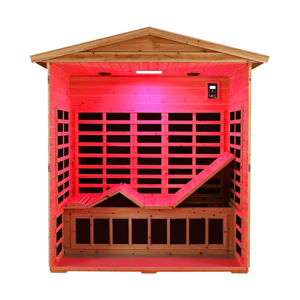Industrial-Grade Ultra-Premium Full-Spectrum Infrared Sauna Outdoor | SAKSBY WHOLESALE