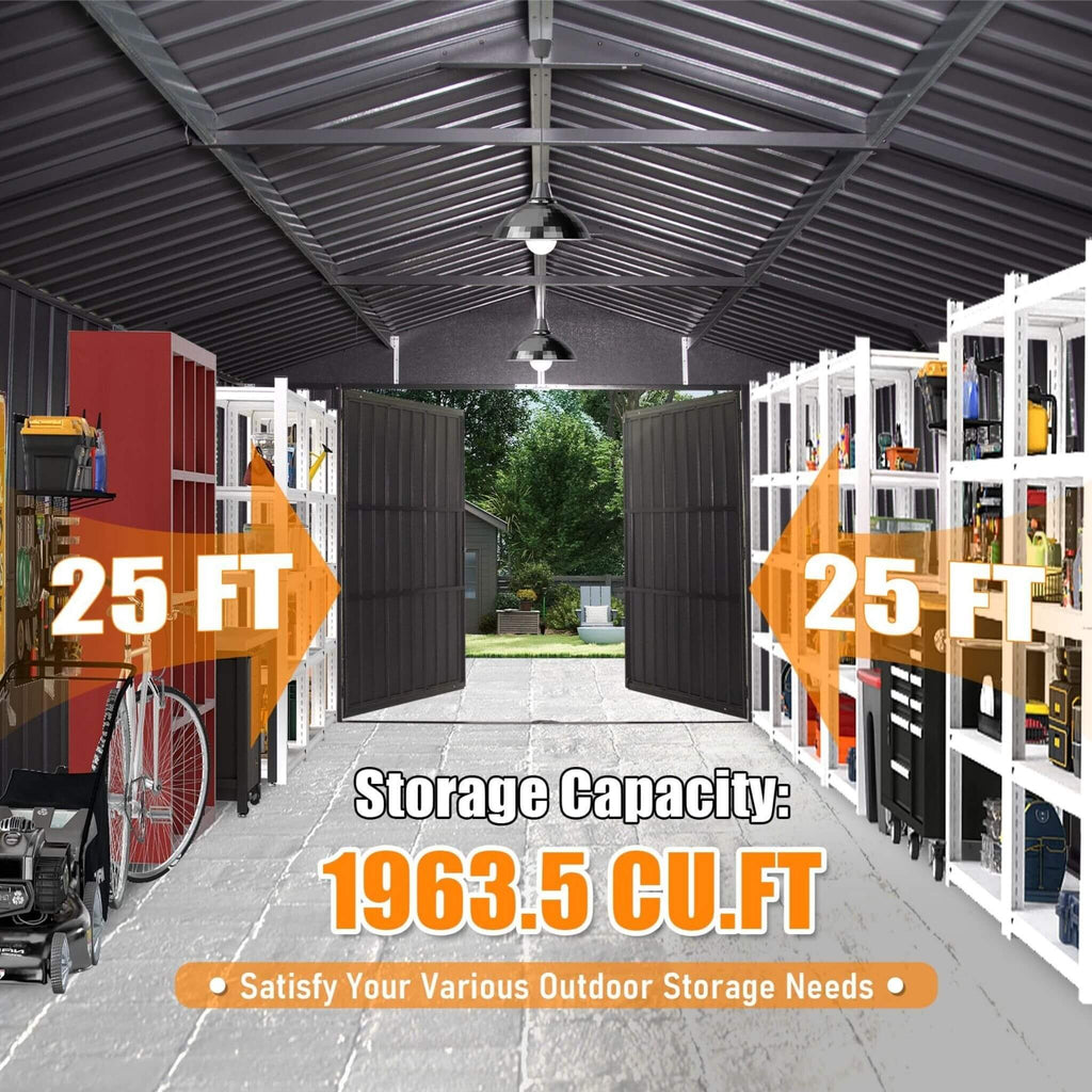 Industrial-Grade Weatherproof Structural Steel Carport Enclosure | SAKSBY WHOLESALE