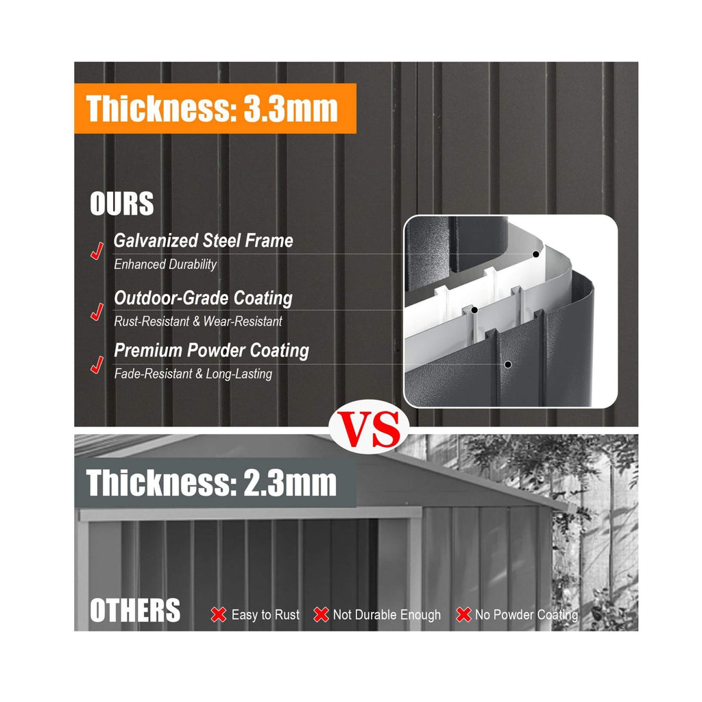Industrial-Grade Weatherproof Structural Steel Carport Enclosure | SAKSBY WHOLESALE