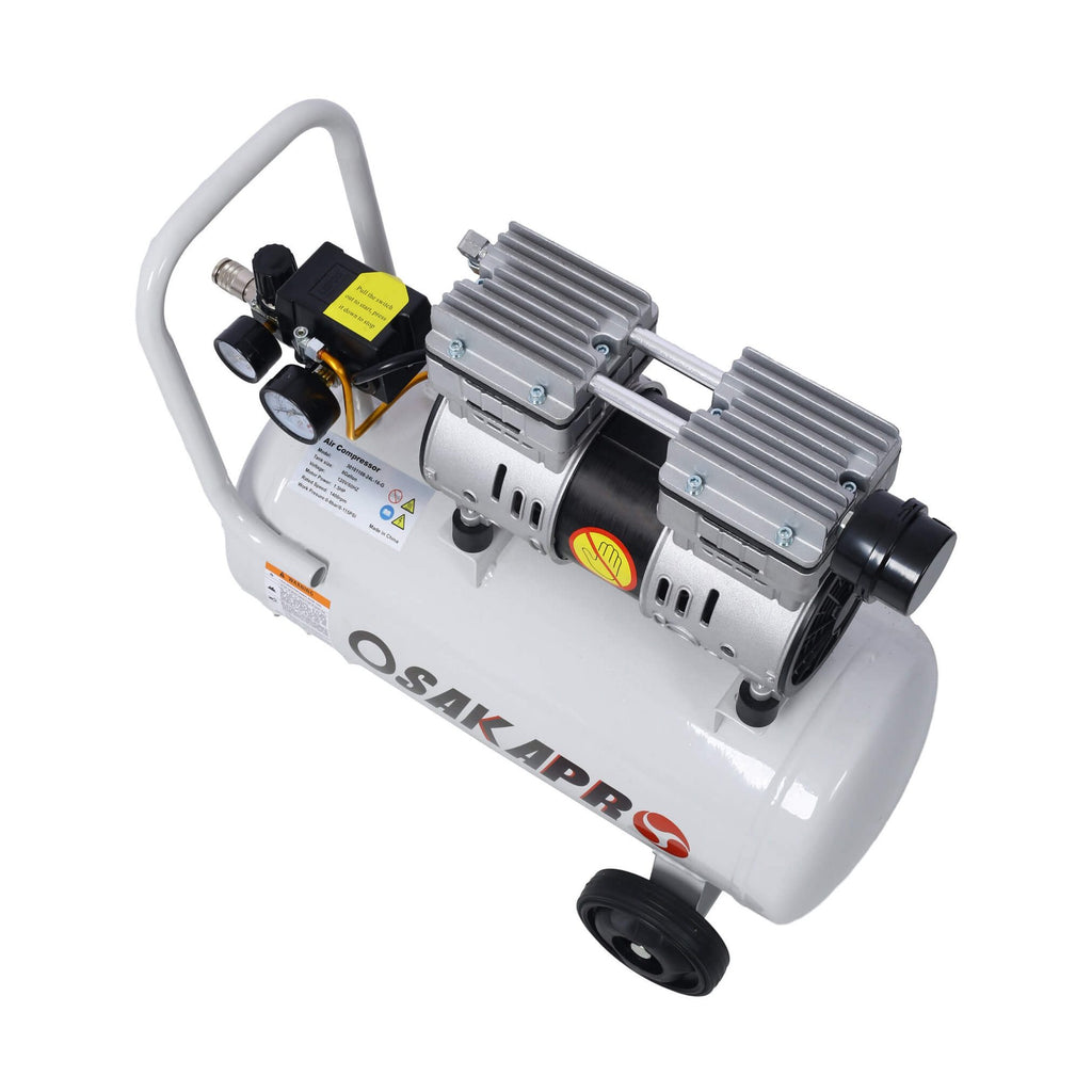 Industrial-Grade Whisper-Quiet Oil-Free Portable Air Compressor | SAKSBY WHOLESALE