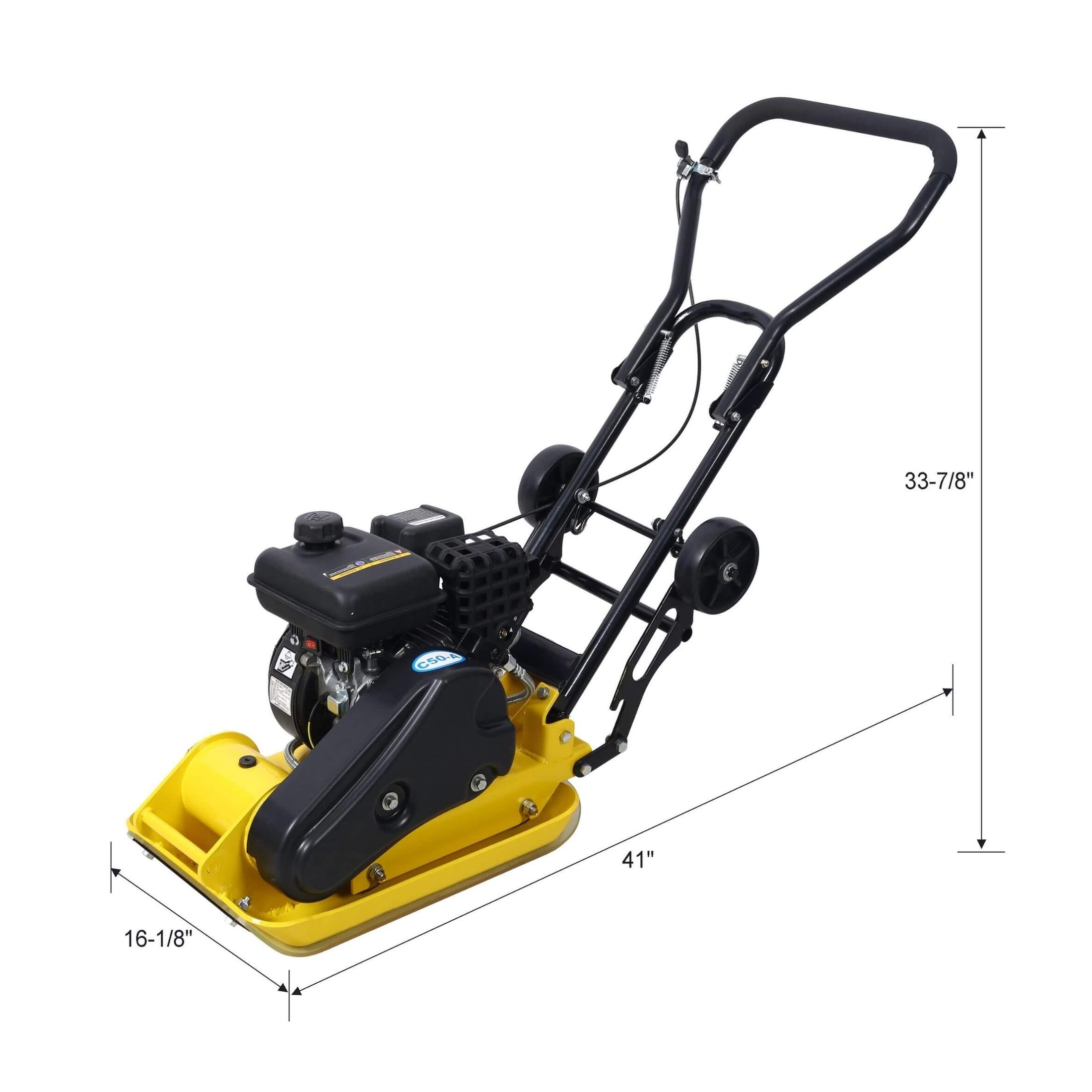 Industrial-Strength 2.5-Horsepower Gas-Powered Plate Compactor 8200N | Saksby Wholesale