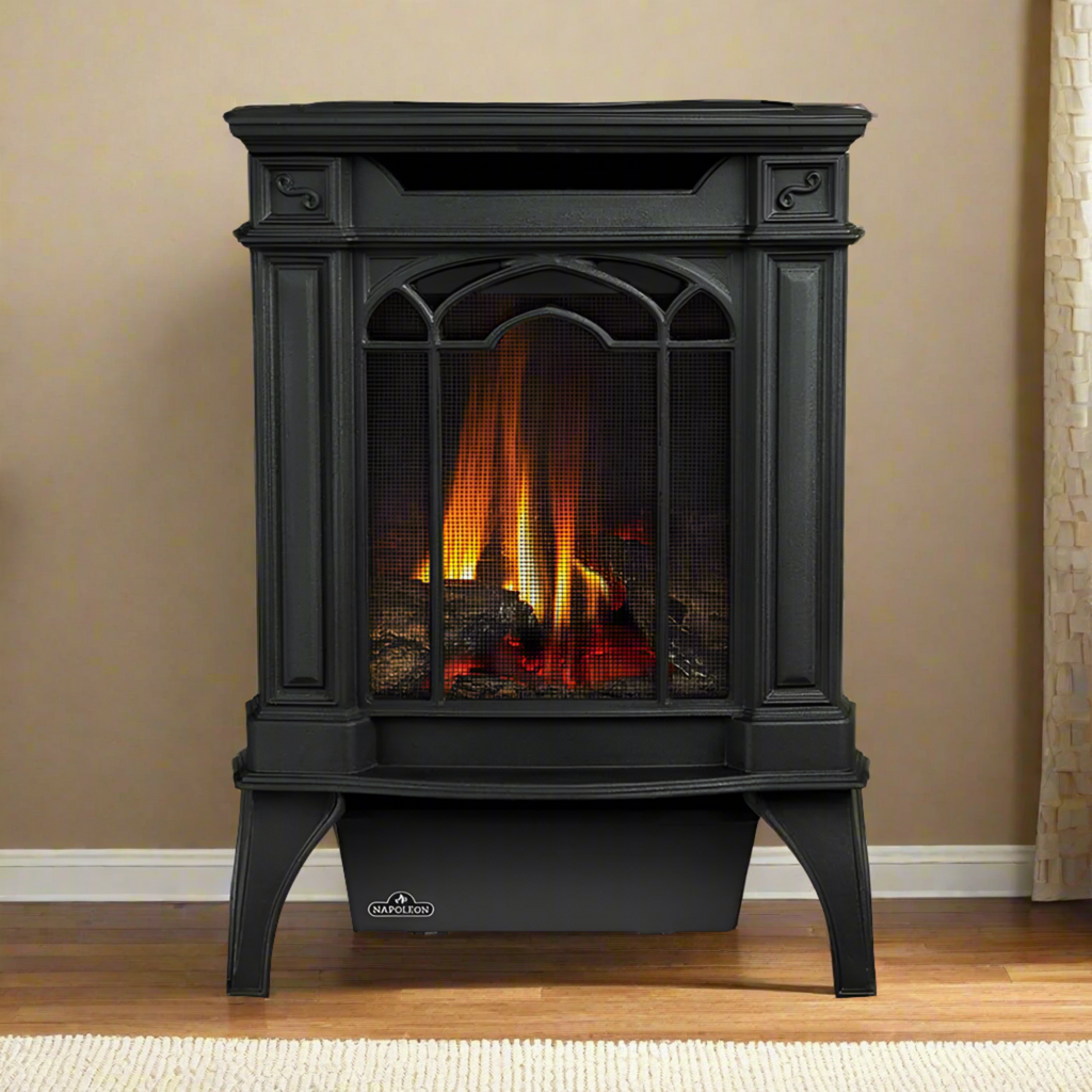 Industrial Ultra-Heavy-Duty Cast-Iron Direct-Vent Gas Stove | Ultra-High Efficiency