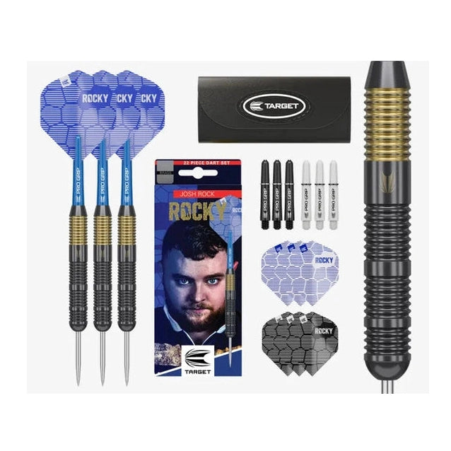 Josh Rock Brass Steel Tip Darts 22g by C.P.Dean Company