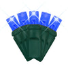 LED Mini Lights 5MM Blue Twinkle 6" Spacing