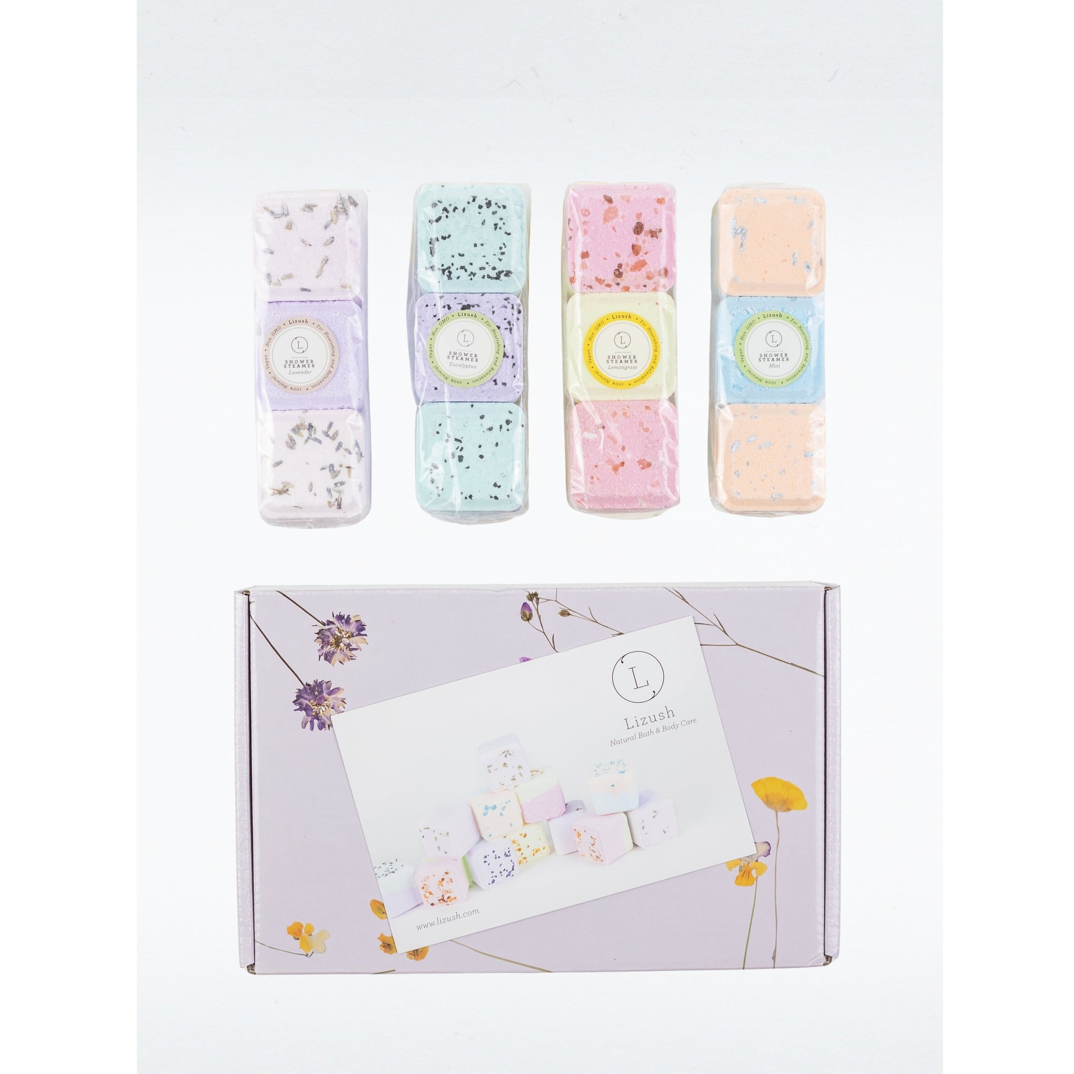 Lavender Mint Aromatherapy Shower Steamers Set | DC-Lizush