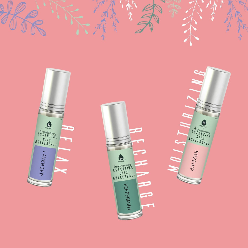 Lavender Peppermint Rosehip Rollerballs | DC-PURSONIC