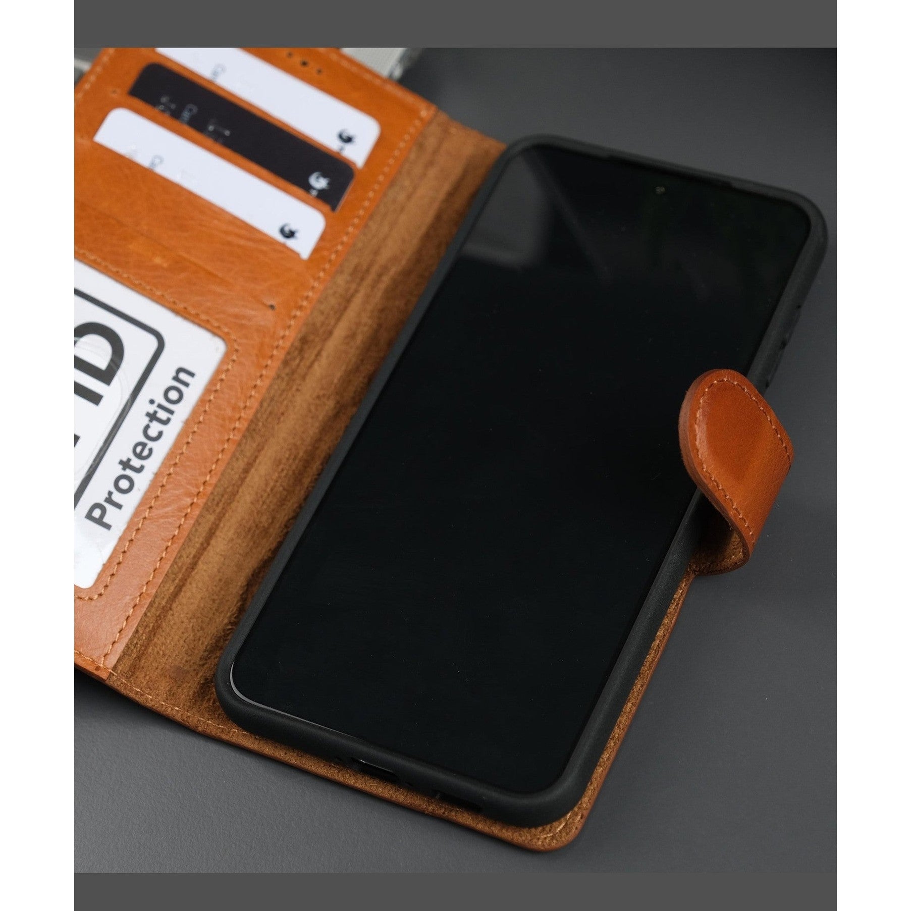 Leather Samsung Galaxy S25 Wallet Case | Buffalo